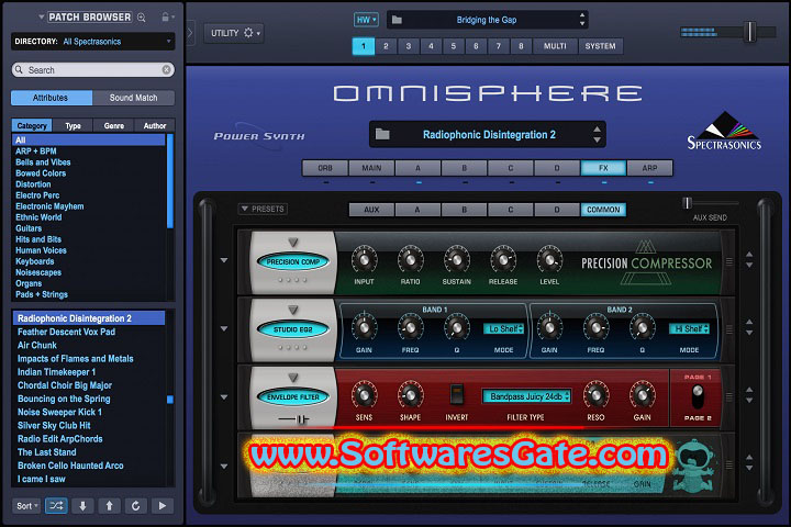 Spectrasonics Omnisphere : Version v2.8.7c (Latest Software)