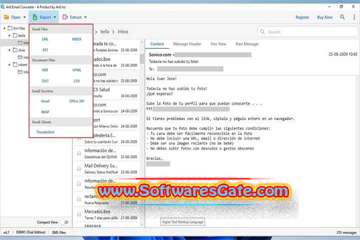 4n6 Software Email Converter : Version 6.5 (Latest Software) 4n6 Software Email Converter : Version 6.5 (Latest Software)