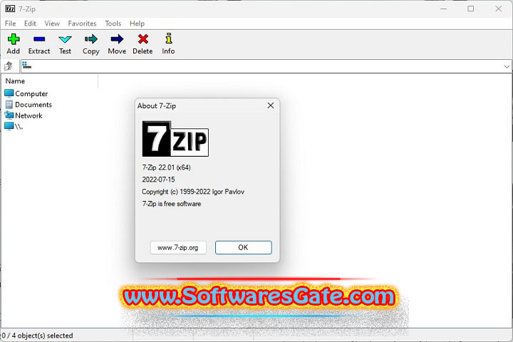 7Zip : Version 25.0.1 (Latest Software)