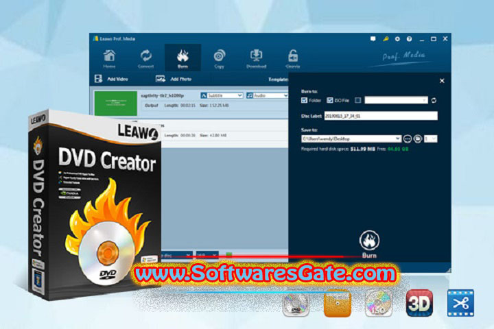 7thShare DVD Burner Creator Pro : Version 1.4.0 (Latest Software)
