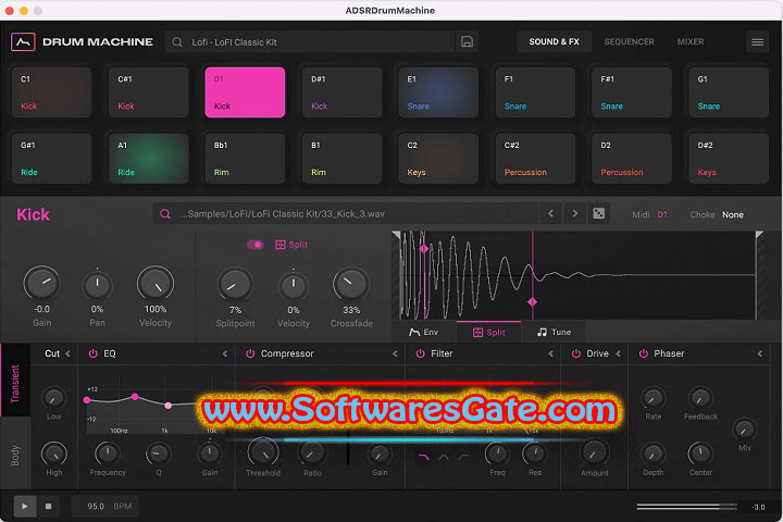ADSR Sounds ADSRDrumMachine : Version 1.4.0 (Latest Software)