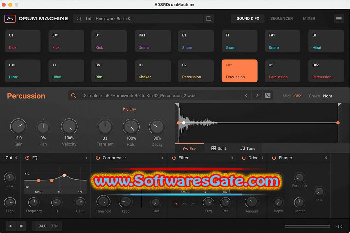 ADSR Sounds ADSRDrumMachine : Version 1.4.0 (Latest Software)