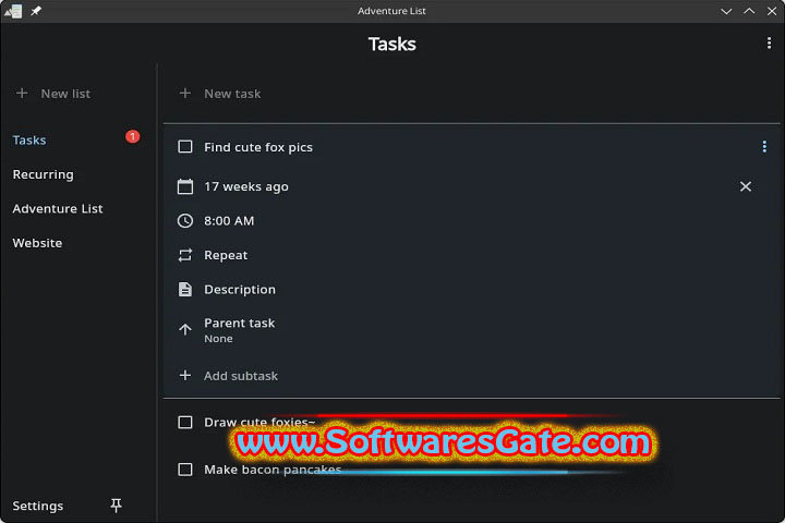 Adventure List : Version 0.15.0 (Latest Software) Adventure List : Version 0.15.0 (Latest Software)