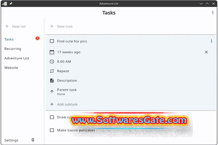 Adventure List : Version 0.15.0 (Latest Software) Adventure List : Version 0.15.0 (Latest Software)
