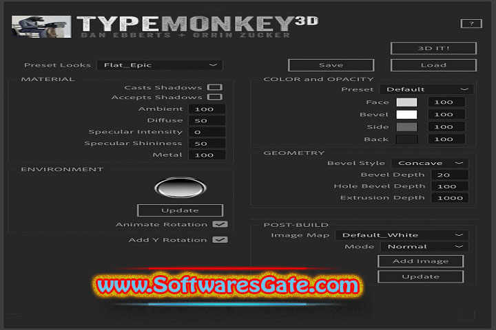 Aescript TypeMonkey3D : Version v1.01 (Latest Software)