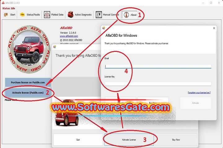 AlfaOBD : Version 2.5.7 (Latest Software)