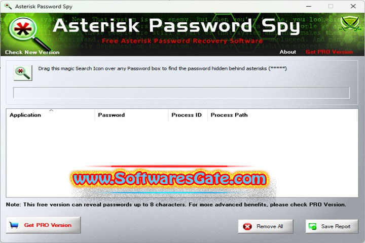 Asterisk Password Spy : Version 13.0 (Latest Software) Asterisk Password Spy : Version 13.0 (Latest Software)
