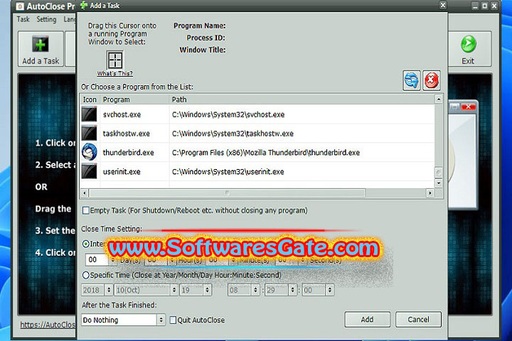 AutoClose Pro : Version 3.4.6 (Latest Software)