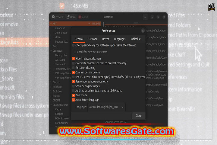 BleachBit : Version 5.0.1.3023 (Latest Software)