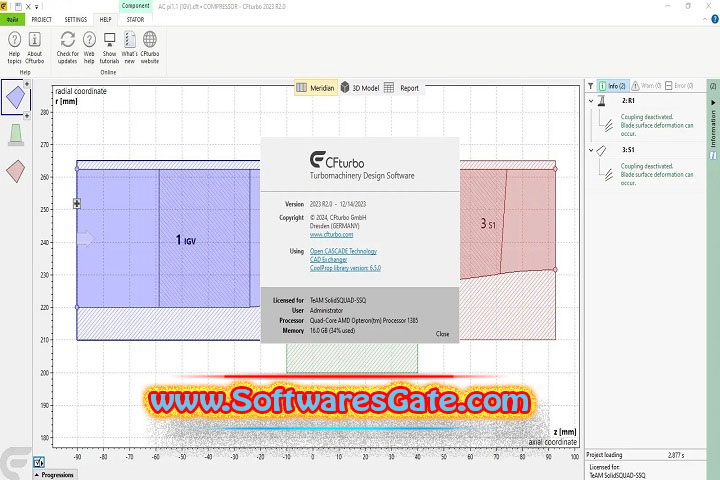 CFTurbo : Version v2025 R2.0.117 (Latest Software) CFTurbo : Version v2025 R2.0.117 (Latest Software)
