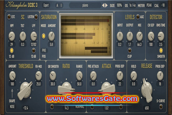 Klanghelm DC8C 3 advanced compressor : Version 3.3.2 (Latest Software)