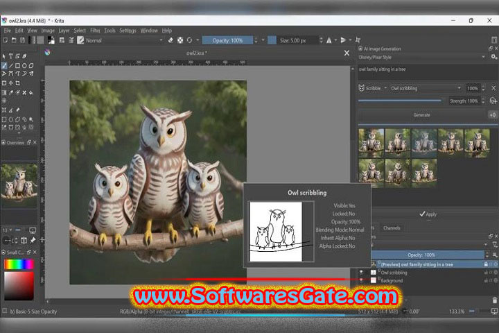 Krita AI Diffusion : Version 1.38.0 (Latest Software)