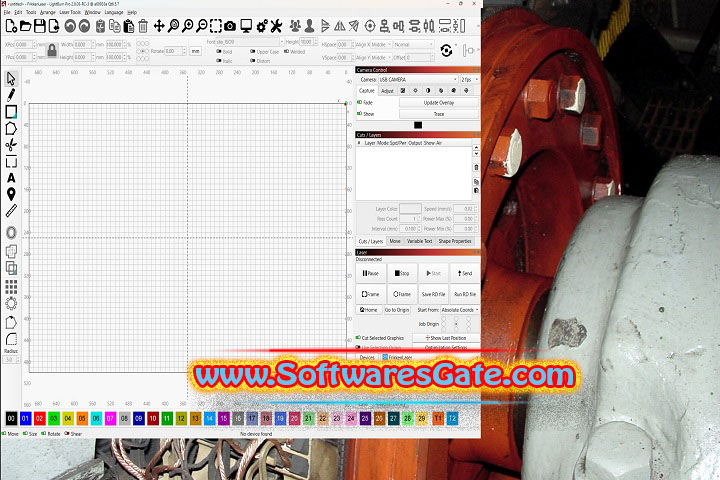 LightBurn : Version 2.0.03 (Latest Software)