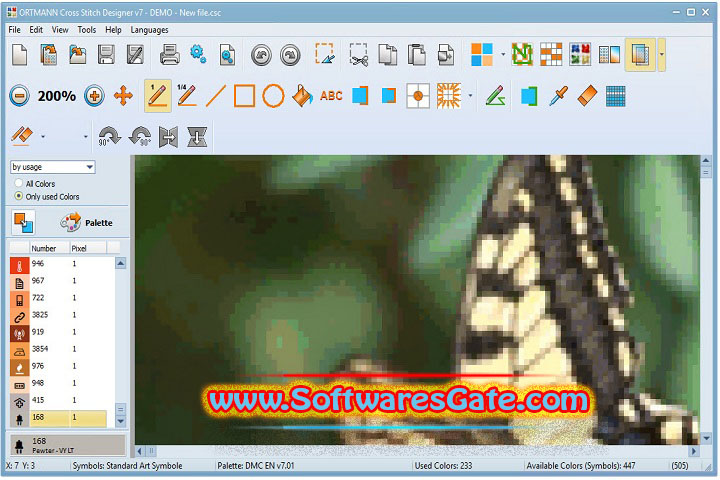 Ortmann Cross Stitch Designer : Version 7.8.1.822 (Latest Software) Ortmann Cross Stitch Designer : Version 7.8.1.822 (Latest Software)