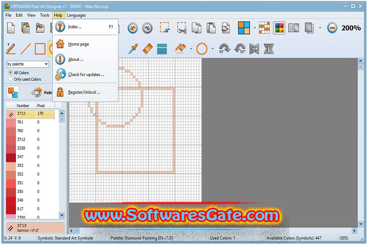 Ortmann Pixel Art Designer : Version 7.8.1.822 (Latest Software)