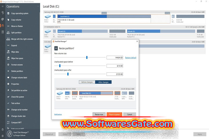 Paragon Hard Disk Manager 17 Advanced : Version 17.20.17 (Latest Software) Paragon Hard Disk Manager 17 Advanced : Version 17.20.17 (Latest Software)