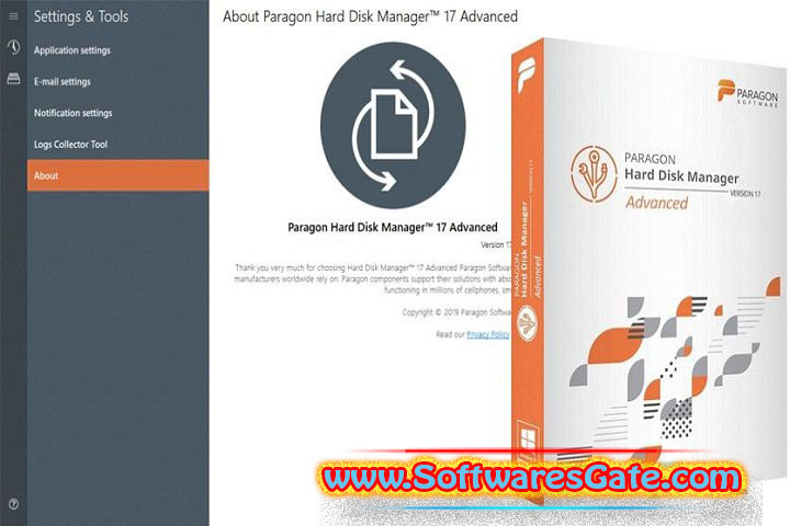 Paragon Hard Disk Manager 17 Advanced : Version 17.20.17 (Latest Software) Paragon Hard Disk Manager 17 Advanced : Version 17.20.17 (Latest Software)