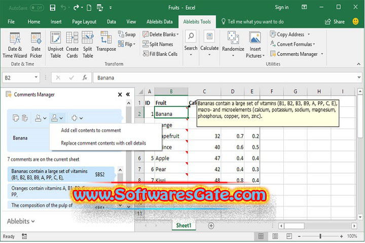 Ablebits Ultimate Suite for Excel Business Edition : Version 2026.1.3869.2548 (Latest Software)