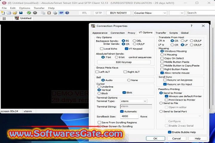 AbsoluteTelnet : Version 13.15 (Latest Software)