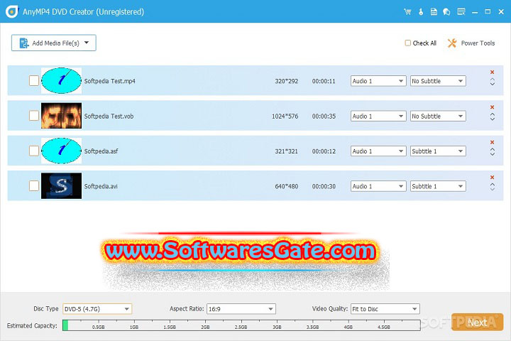 AnyMP4 DVD Creator : Version 7.3.22 (Latest Software)