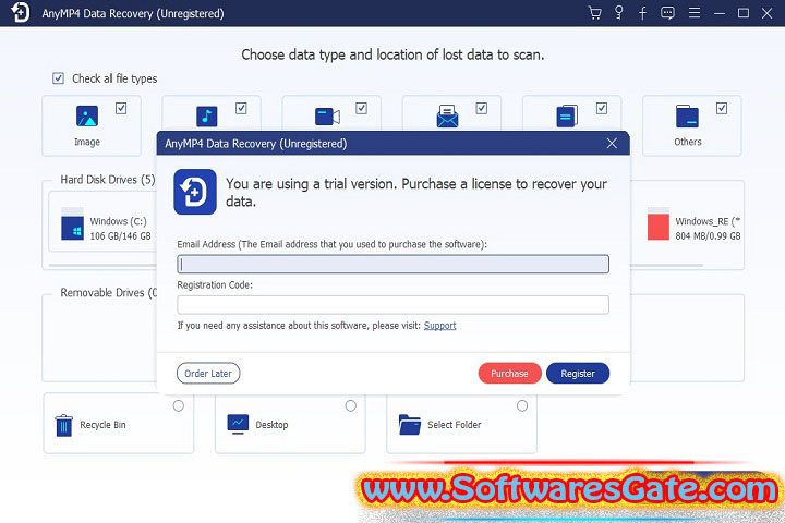 AnyMP4 Data Recovery : Version 1.8.28 (Latest Software) AnyMP4 Data Recovery : Version 1.8.28 (Latest Software)
