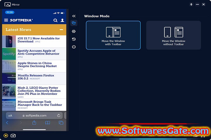 AnyMP4 Phone Mirror : Version 1.1.16 (Latest Software) AnyMP4 Phone Mirror : Version 1.1.16 (Latest Software)