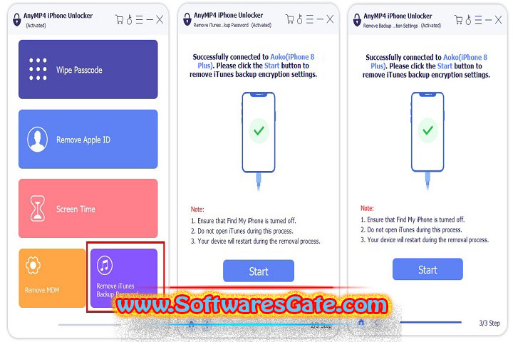 AnyMP4 iPhone Unlocker : Version 1.0.38 (Latest Software)