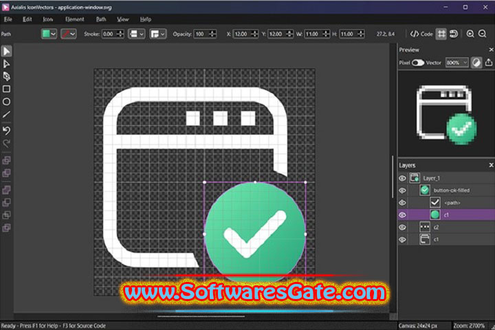 Axialis IconVectors Pro : Version 1.10 (Latest Software)
