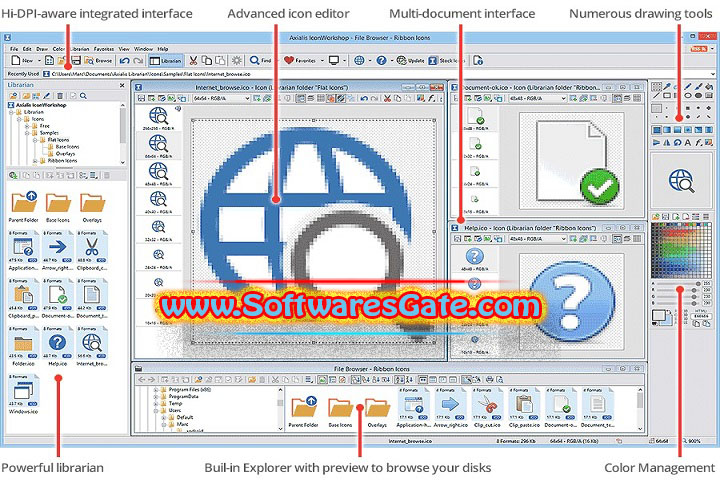 Axialis IconWorkshop Professional Edition : Version 6.96 (Latest Software)