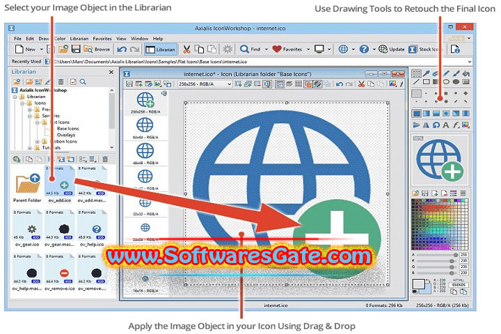 Axialis IconWorkshop Professional Edition : Version 6.96 (Latest Software)
