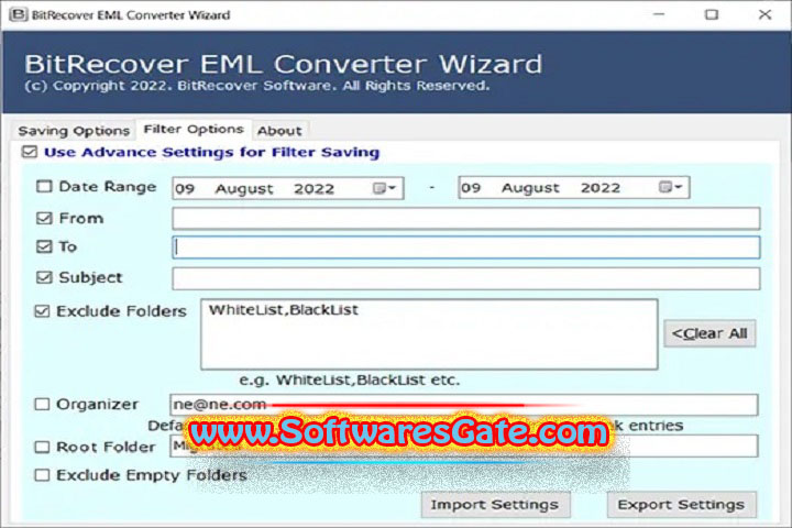 BitRecover EML Converter Wizard : Version 12.4 (Latest Software)