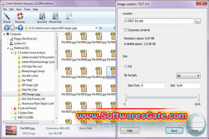Comfy Partition Recovery : Version 5.1 (Latest Software) Comfy Partition Recovery : Version 5.1 (Latest Software)