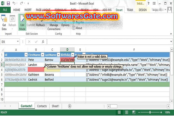 Devart Excel Addins : Version 2.10.1404.0 (Latest Software)