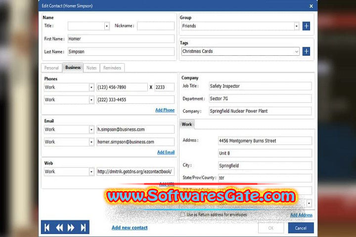 E-Z Contact Book : Version 5.2.3.112 (Latest Software) E-Z Contact Book : Version 5.2.3.112 (Latest Software)