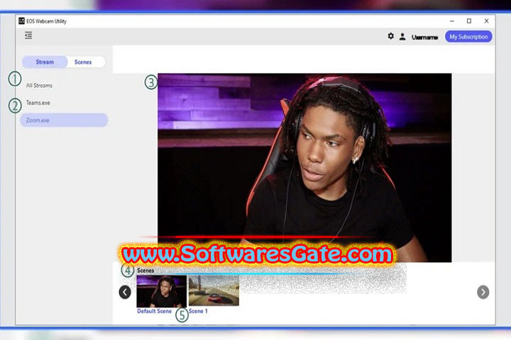 EOS Webcam Utility Pro : Version 2.3g (Latest Software) EOS Webcam Utility Pro : Version 2.3g (Latest Software)