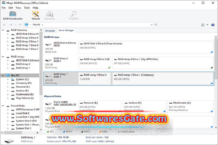 East Imperial Magic RAID Recovery : Version 2.8 (Latest Software)