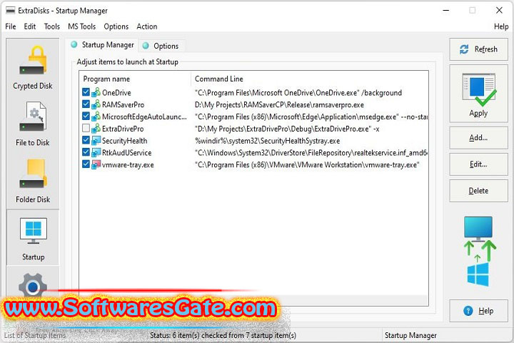ExtraDisks Home : Version 25.8.1 (Latest Software)