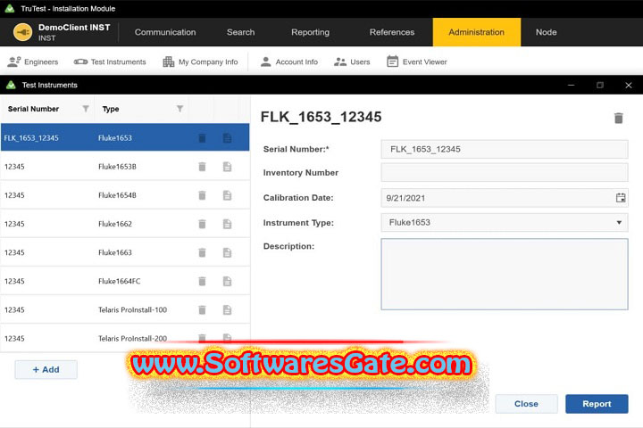 Fluke TruTest : Version 1.1.0.219 (Latest Software)