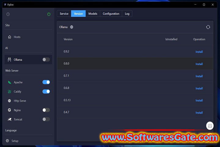 FlyEnv : Version 4.10.5 (Latest Software) FlyEnv : Version 4.10.5 (Latest Software)