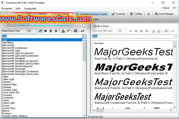 FontViewOK : Version 9.21 (Latest Software) FontViewOK : Version 9.21 (Latest Software)