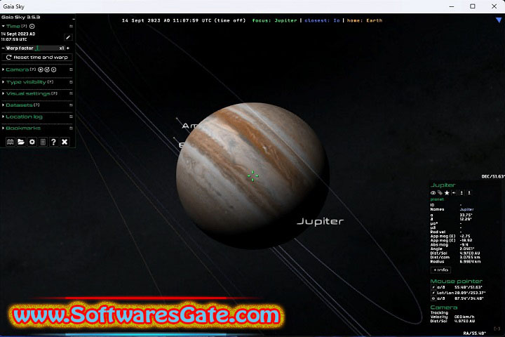 Gaia Sky : Version 3.6.11 (Latest Software)